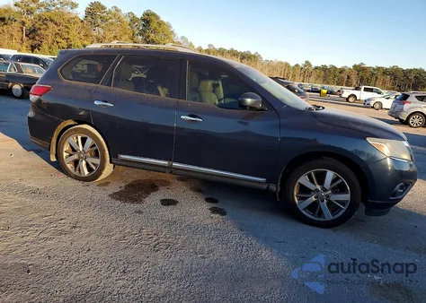 2014 Nissan Pathfinder S z USA, uszkodzony, nr VIN 5N1AR2MM0EC681006
